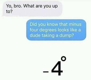 4 degrees